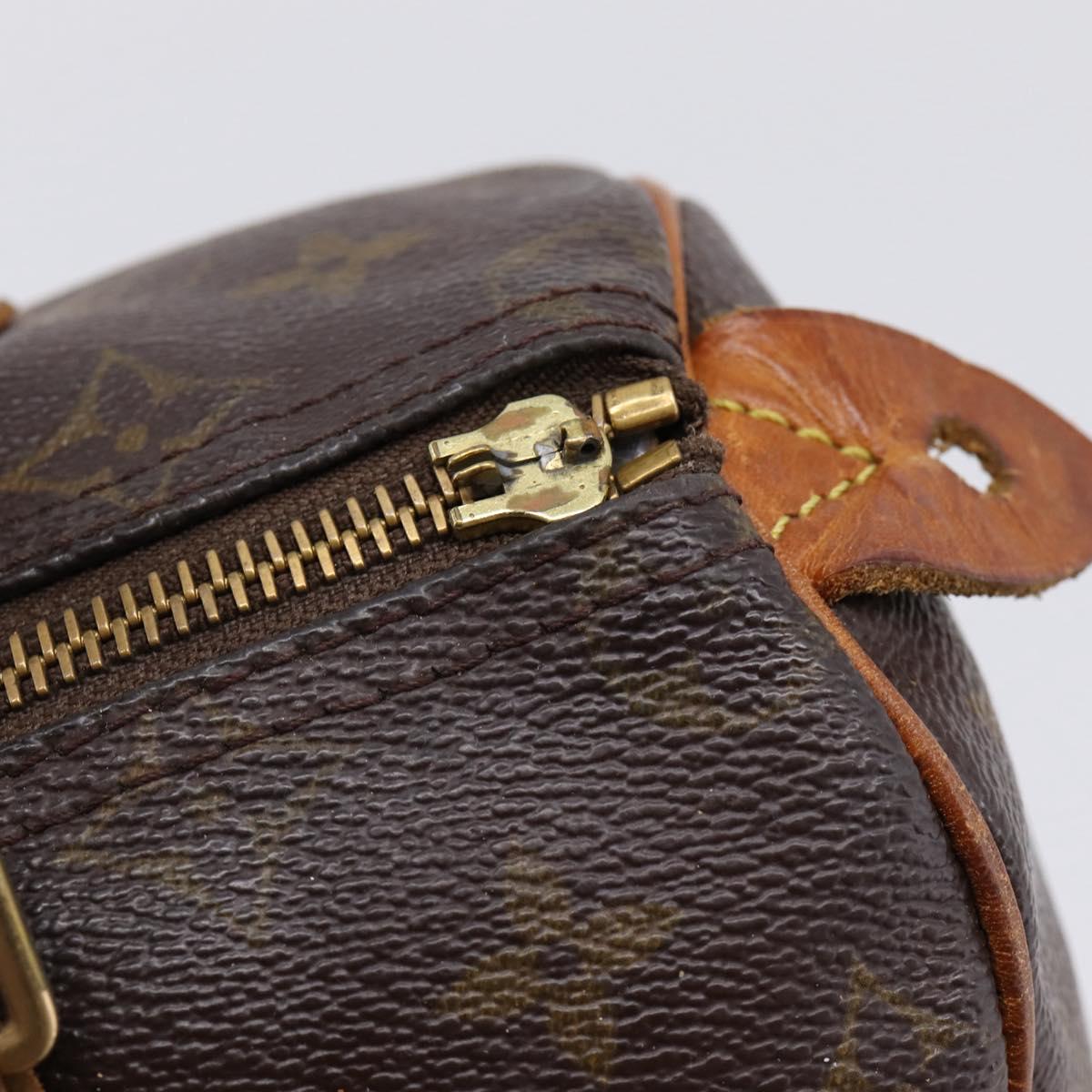 LOUIS VUITTON Monogram Speedy 25 Hand Bag M41528 LV Auth 201491