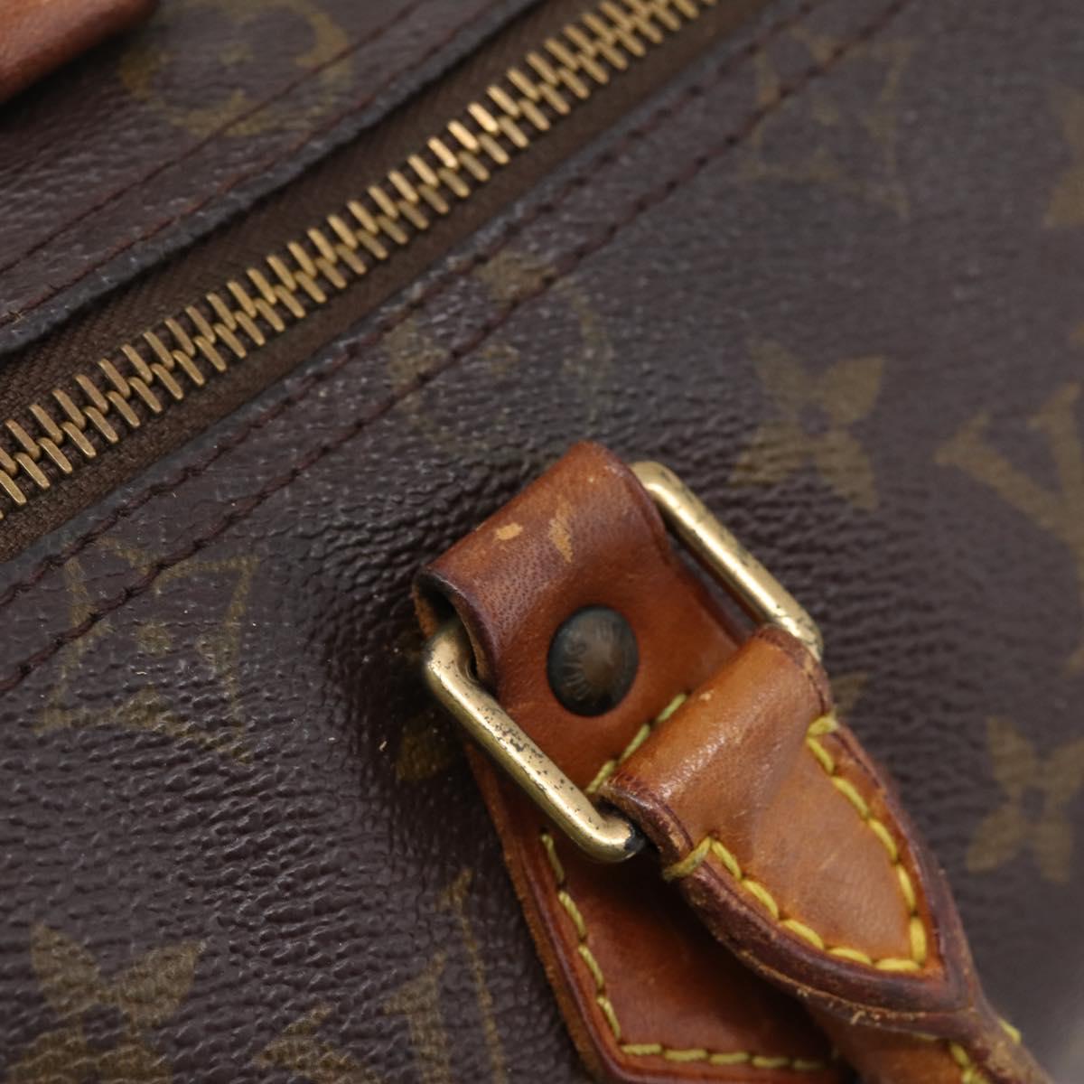 LOUIS VUITTON Monogram Speedy 25 Hand Bag M41528 LV Auth 201491