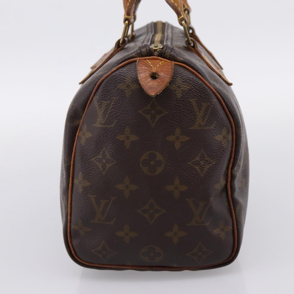 LOUIS VUITTON Monogram Speedy 25 Hand Bag M41528 LV Auth 201491
