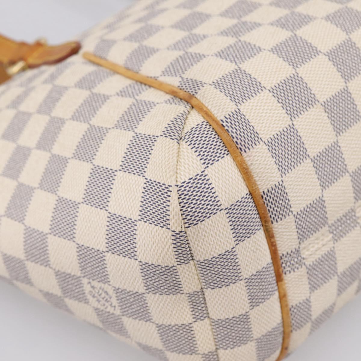 LOUIS VUITTON Damier Azur Totally PM Tote Bag N41280 LV Auth 201492A