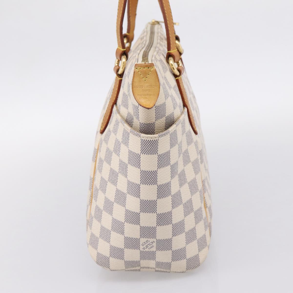 LOUIS VUITTON Damier Azur Totally PM Tote Bag N41280 LV Auth 201492A