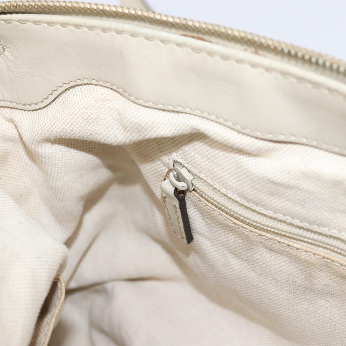 GUCCI GG Canvas Sukey Hand Bag 2way Beige Gold 247902 Auth 201493
