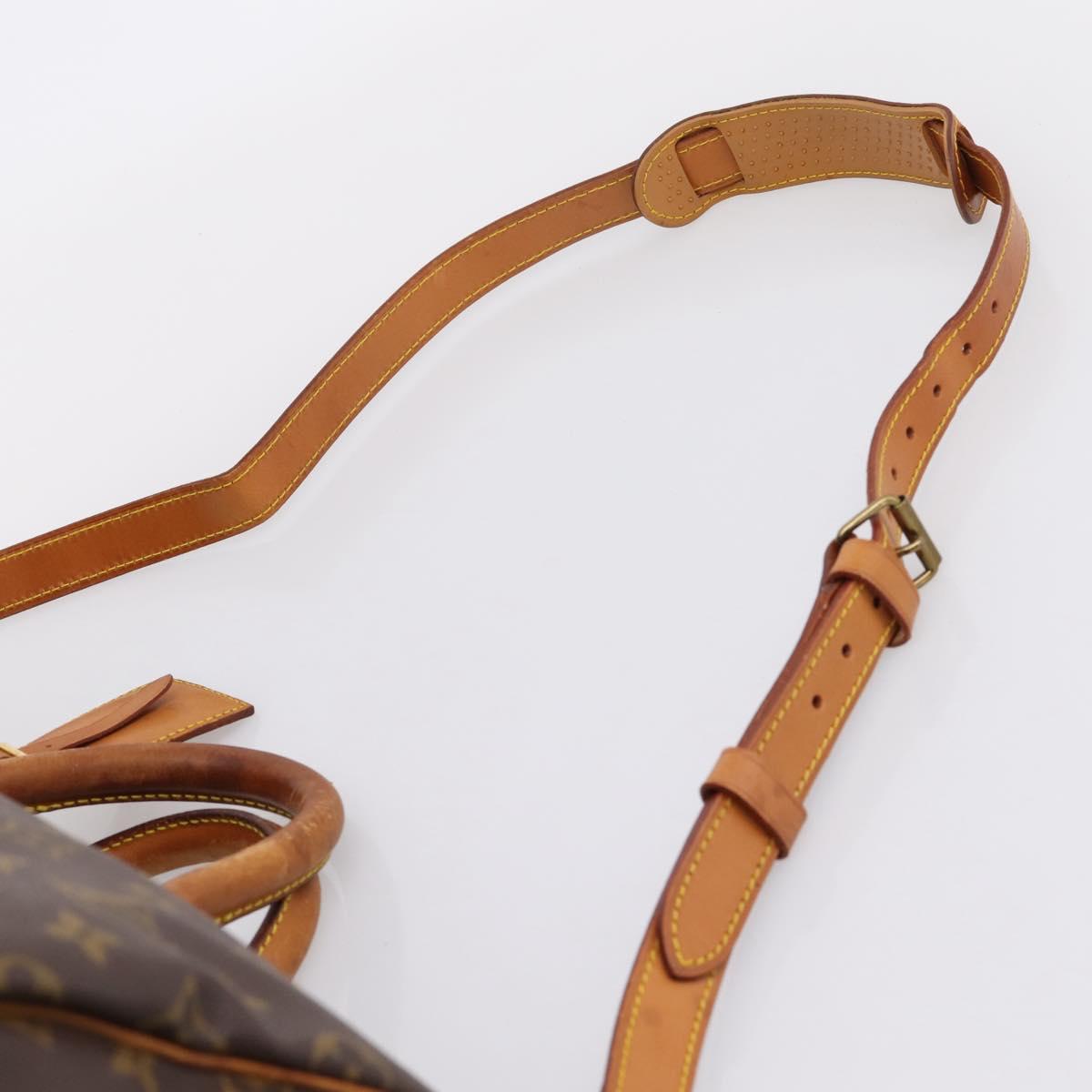 LOUIS VUITTON Monogram Keepall Bandouliere 55 Boston Bag M41414 LV Auth 201494
