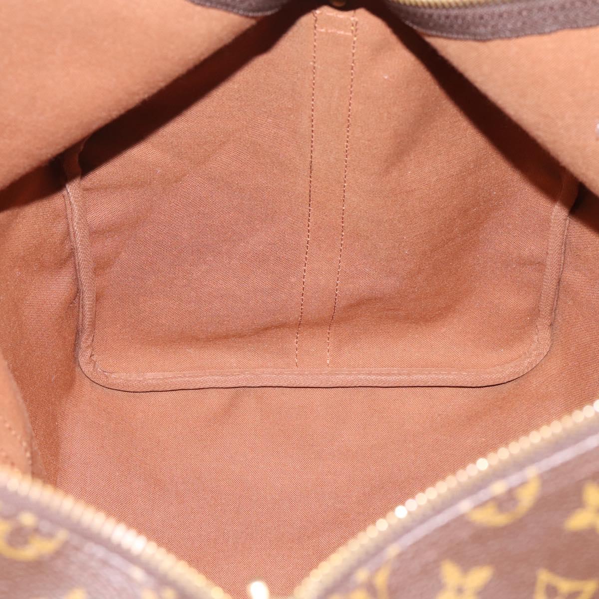 LOUIS VUITTON Monogram Keepall Bandouliere 55 Boston Bag M41414 LV Auth 201494