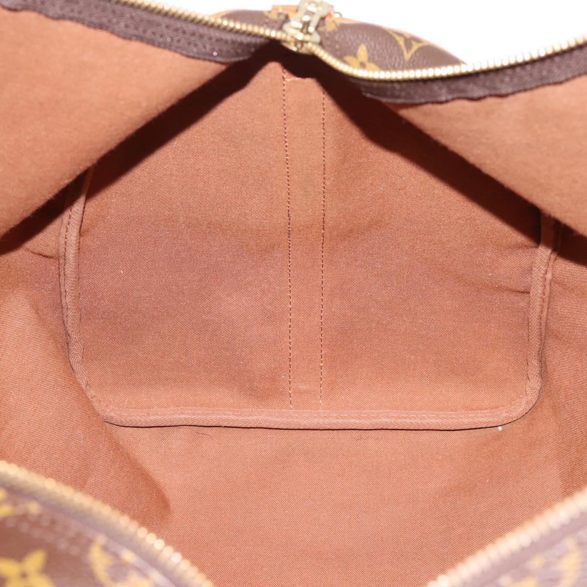 LOUIS VUITTON Monogram Keepall Bandouliere 55 Boston Bag M41414 LV Auth 201494