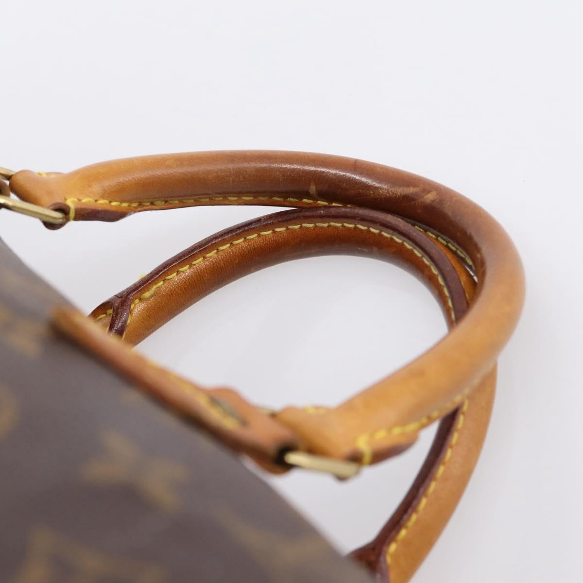 LOUIS VUITTON Monogram Speedy 30 Hand Bag M41526 LV Auth 201495A