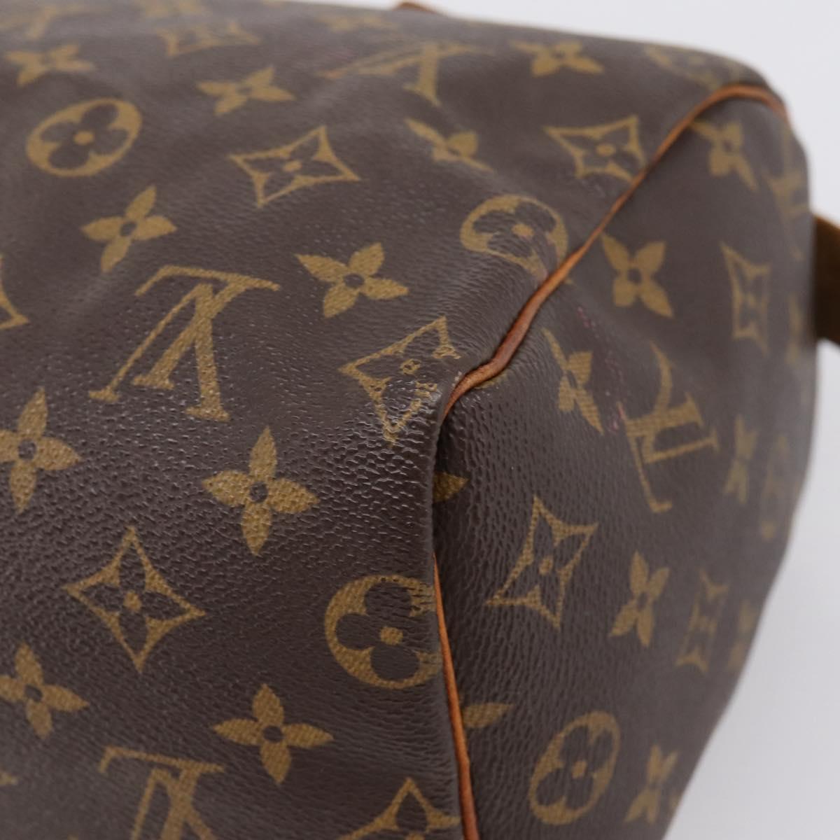 LOUIS VUITTON Monogram Speedy 25 Hand Bag M41528 LV Auth 201507