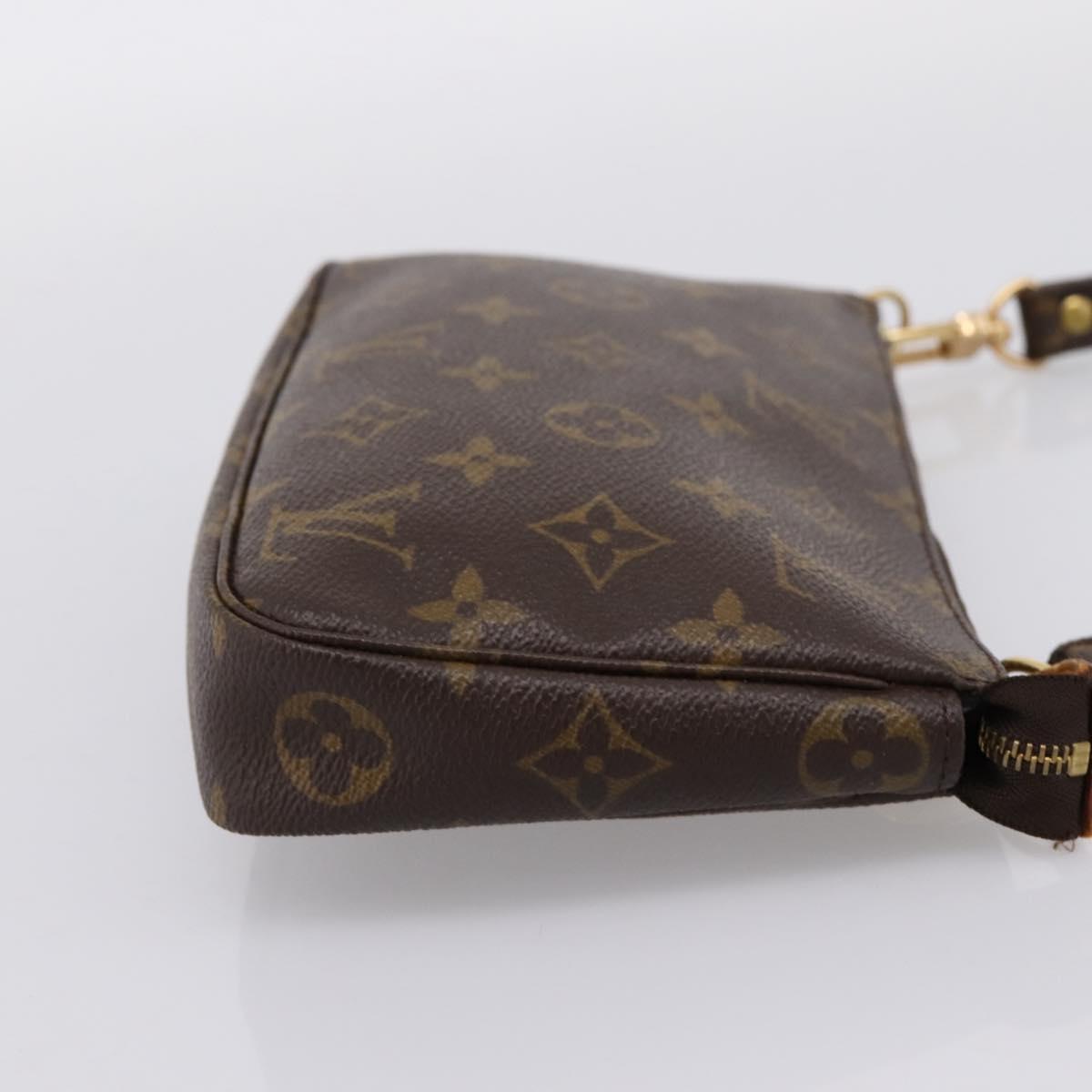 LOUIS VUITTON Monogram Pochette Accessoires Accessory Pouch M51980 Auth 201508V