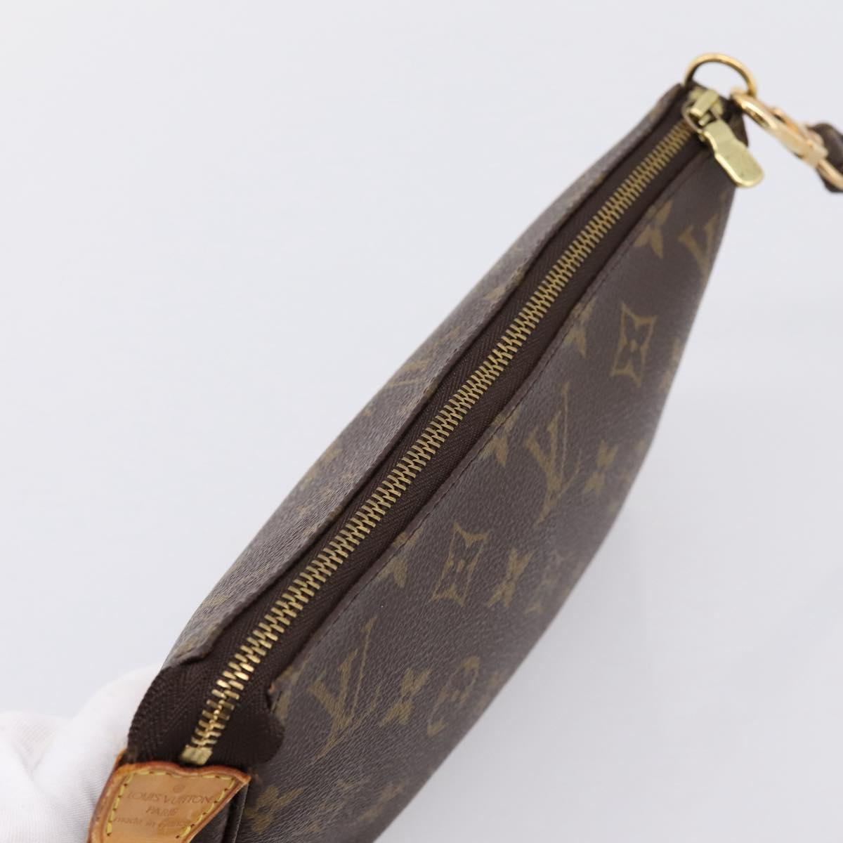 LOUIS VUITTON Monogram Pochette Accessoires Accessory Pouch M51980 Auth 201508V