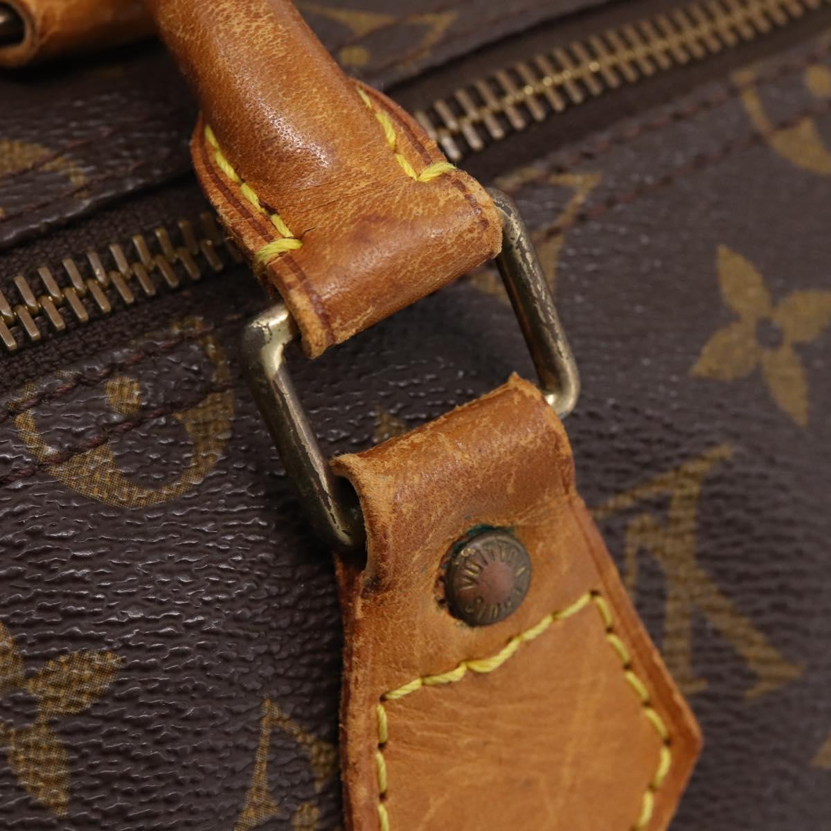 LOUIS VUITTON Monogram Speedy 35 Hand Bag M41524 LV Auth 201510