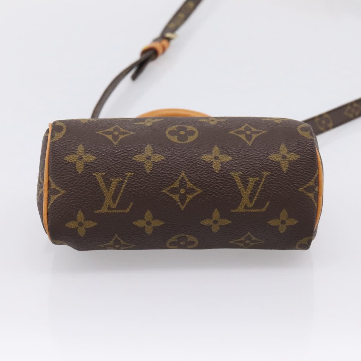LOUIS VUITTON Monogram Mini Speedy Hand Bag M41534 LV Auth 201511SAV