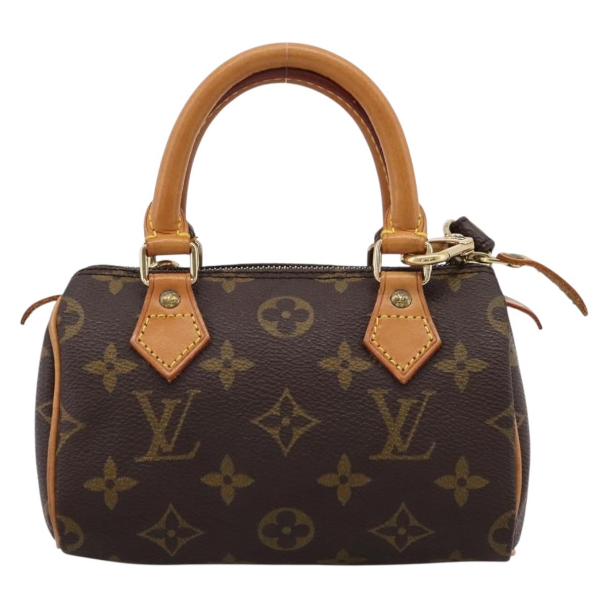 LOUIS VUITTON Monogram Mini Speedy Hand Bag M41534 LV Auth 201511SAV