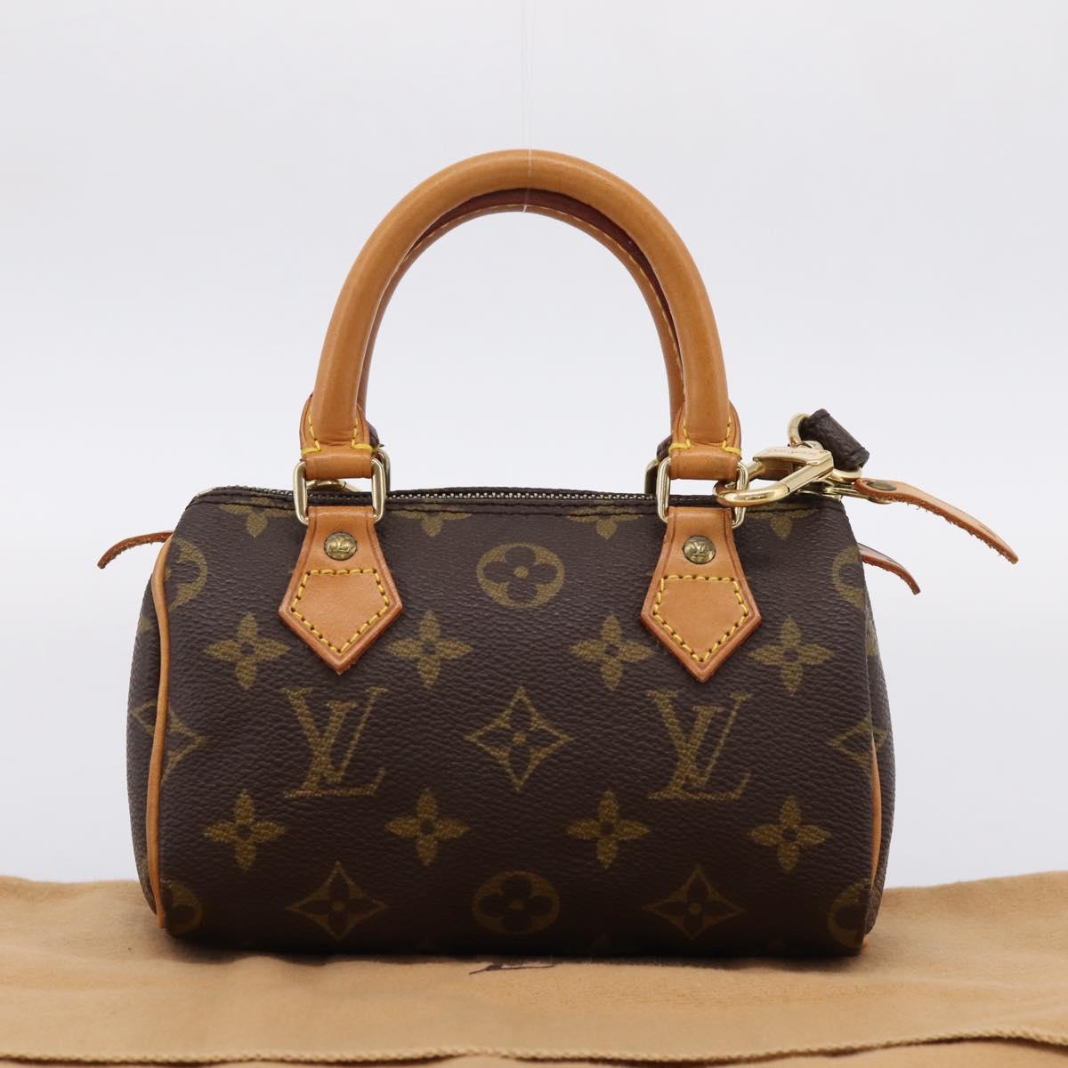 LOUIS VUITTON Monogram Mini Speedy Hand Bag M41534 LV Auth 201511SAV