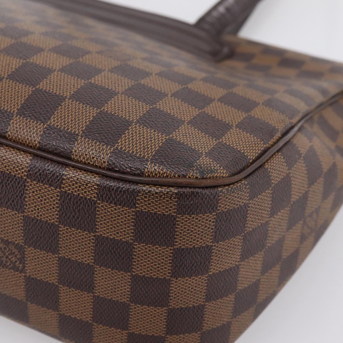 LOUIS VUITTON Damier Ebene Parioli PM Tote Bag N51123 LV Auth 201515A