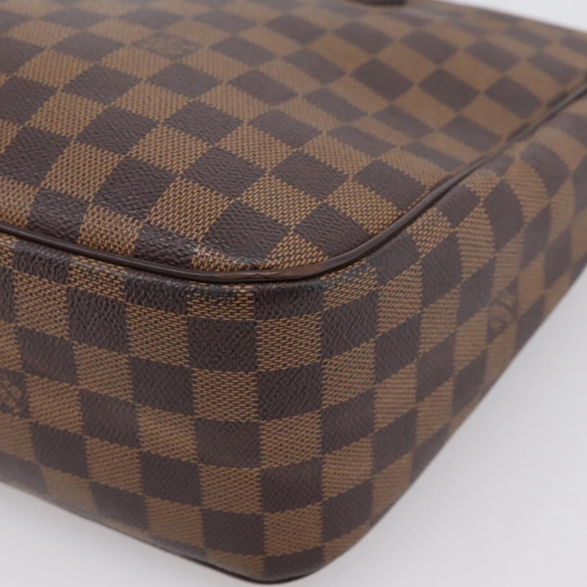 LOUIS VUITTON Damier Ebene Parioli PM Tote Bag N51123 LV Auth 201515A