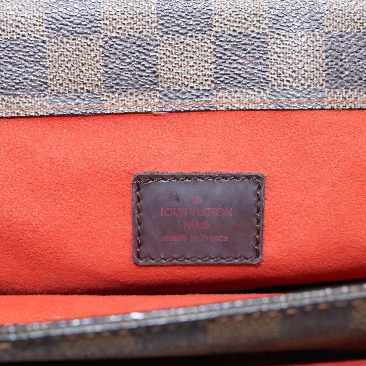 LOUIS VUITTON Damier Ebene Parioli PM Tote Bag N51123 LV Auth 201515A
