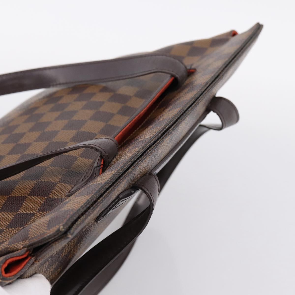 LOUIS VUITTON Damier Ebene Parioli PM Tote Bag N51123 LV Auth 201515A