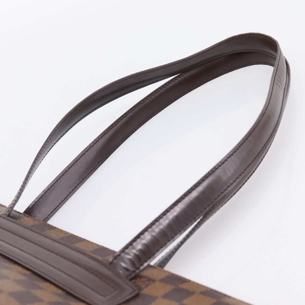 LOUIS VUITTON Damier Ebene Parioli PM Tote Bag N51123 LV Auth 201515A