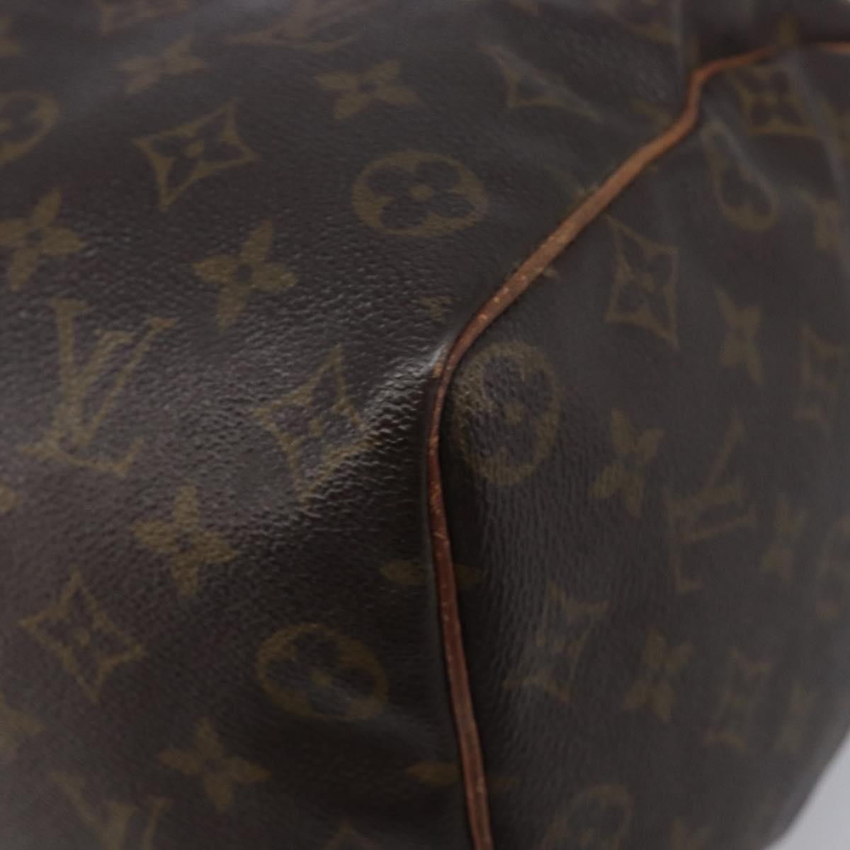 LOUIS VUITTON Monogram Speedy 35 Hand Bag M41524 LV Auth 201518