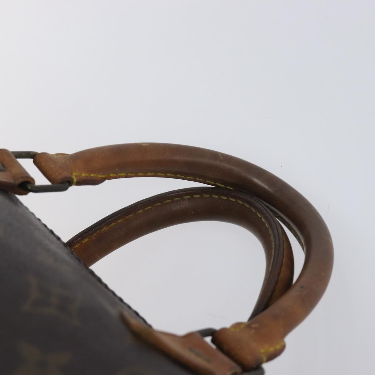 LOUIS VUITTON Monogram Speedy 35 Hand Bag M41524 LV Auth 201518