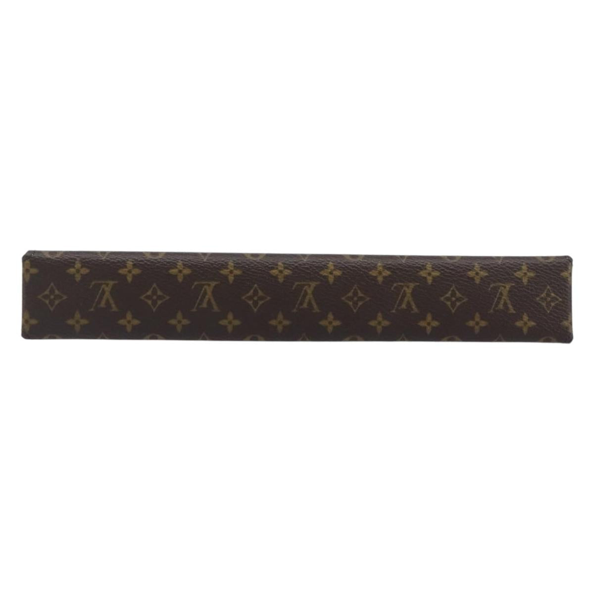 LOUIS VUITTON Monogram Jewelry Case Jewelry Box LV Auth 201533V