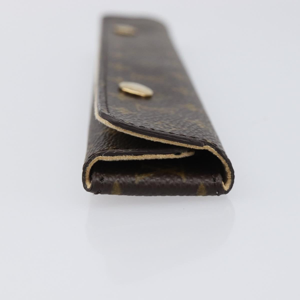 LOUIS VUITTON Monogram Jewelry Case Jewelry Box LV Auth 201533V