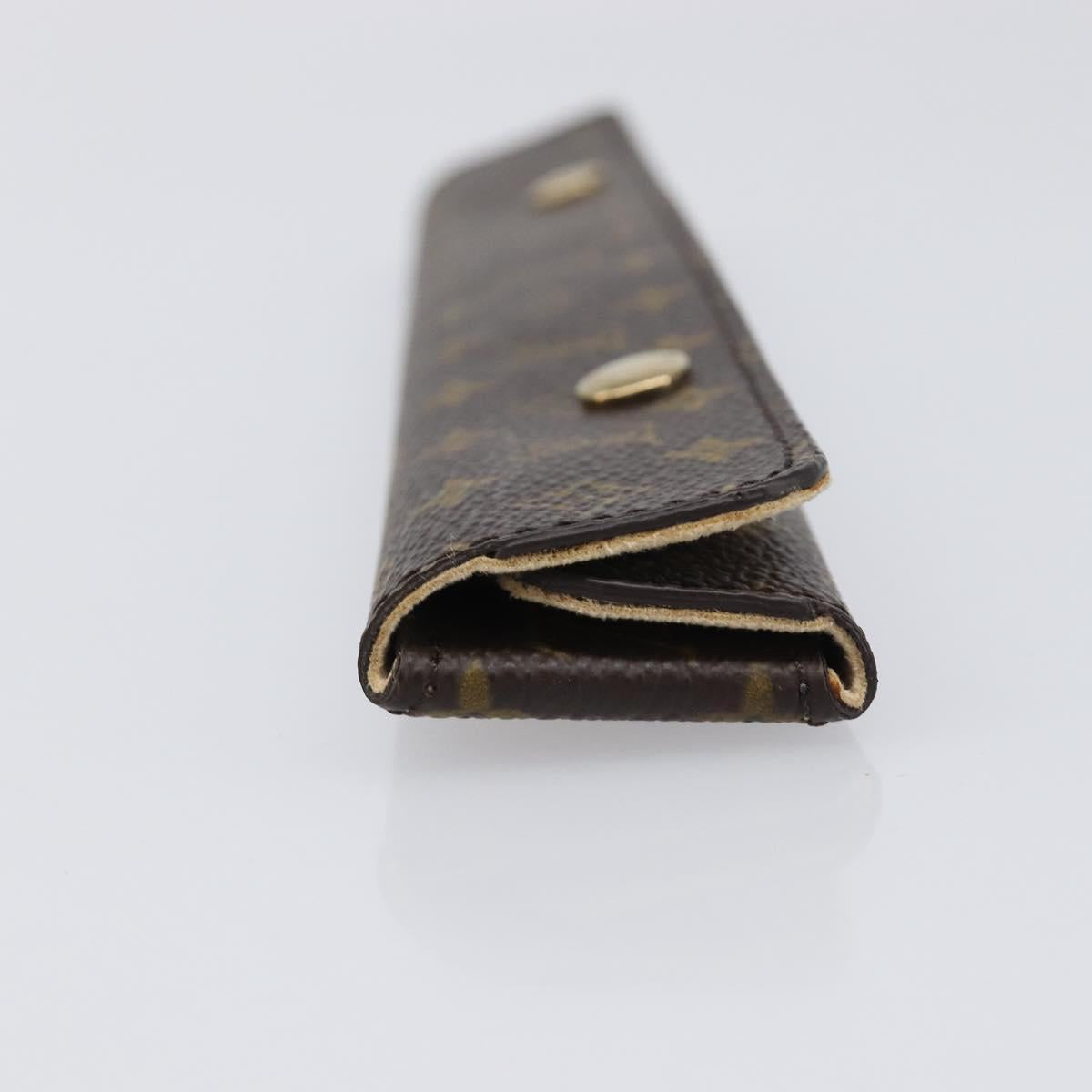LOUIS VUITTON Monogram Jewelry Case Jewelry Box LV Auth 201533V