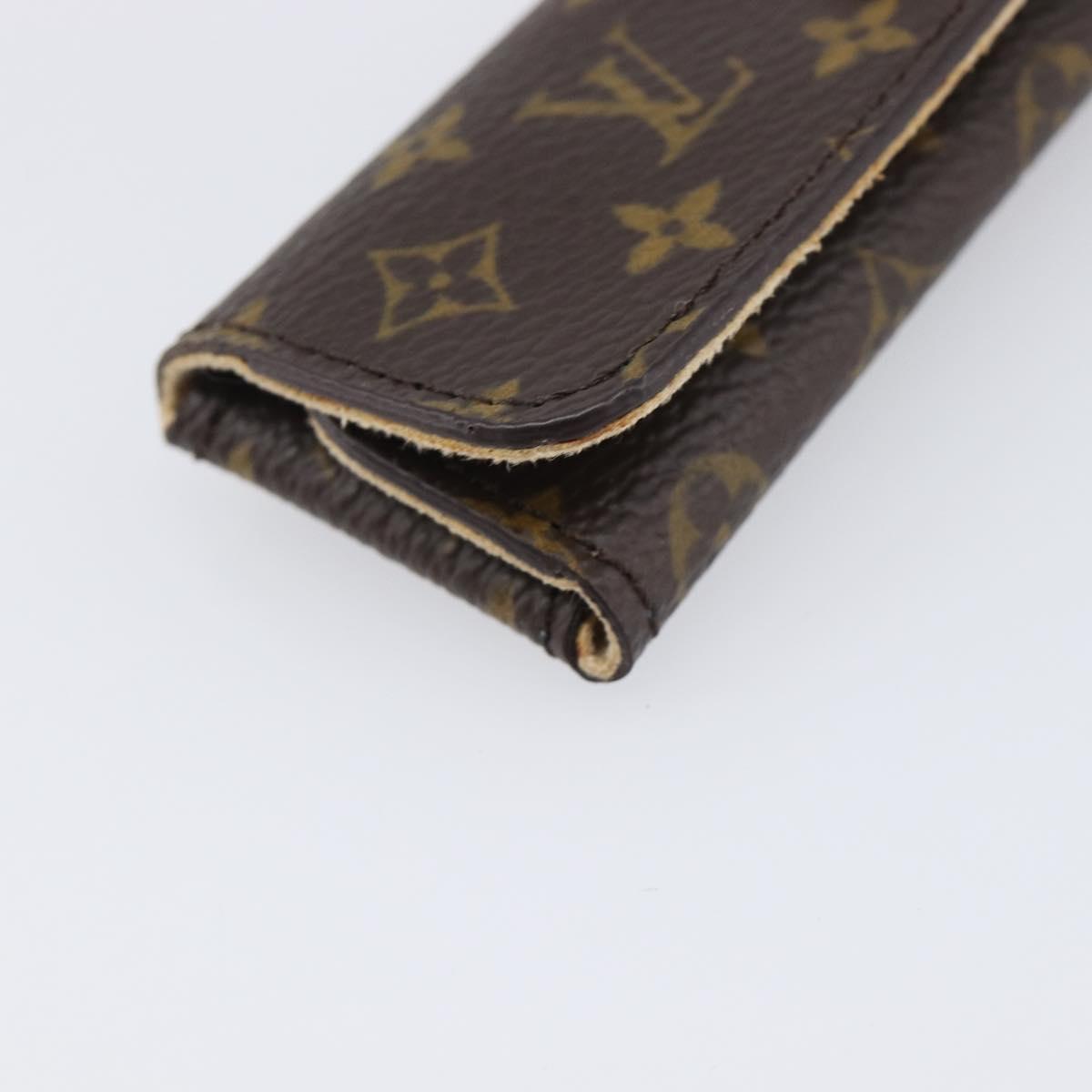 LOUIS VUITTON Monogram Jewelry Case Jewelry Box LV Auth 201533V