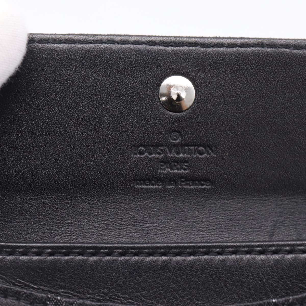 LOUIS VUITTON Monogram Satin Porte MonnaieSatin Card Case M92137 LV Auth 201535M