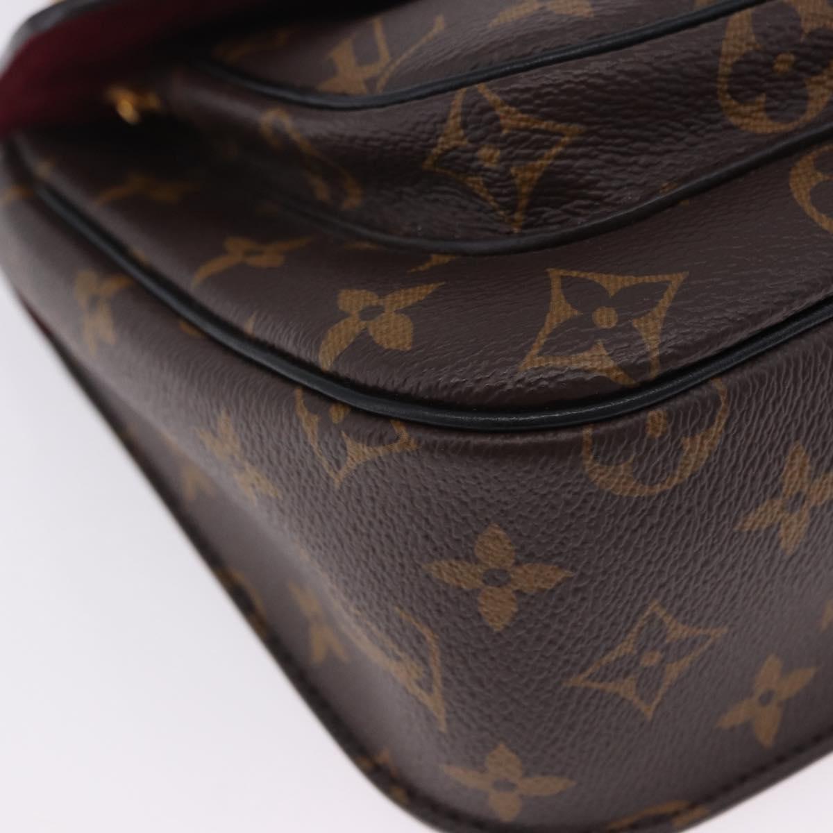 LOUIS VUITTON Monogram Passy Shoulder Bag M45592 LV Auth 201537SAM