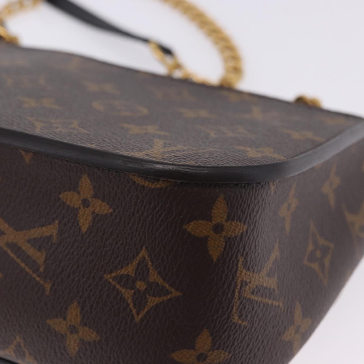 LOUIS VUITTON Monogram Passy Shoulder Bag M45592 LV Auth 201537SAM