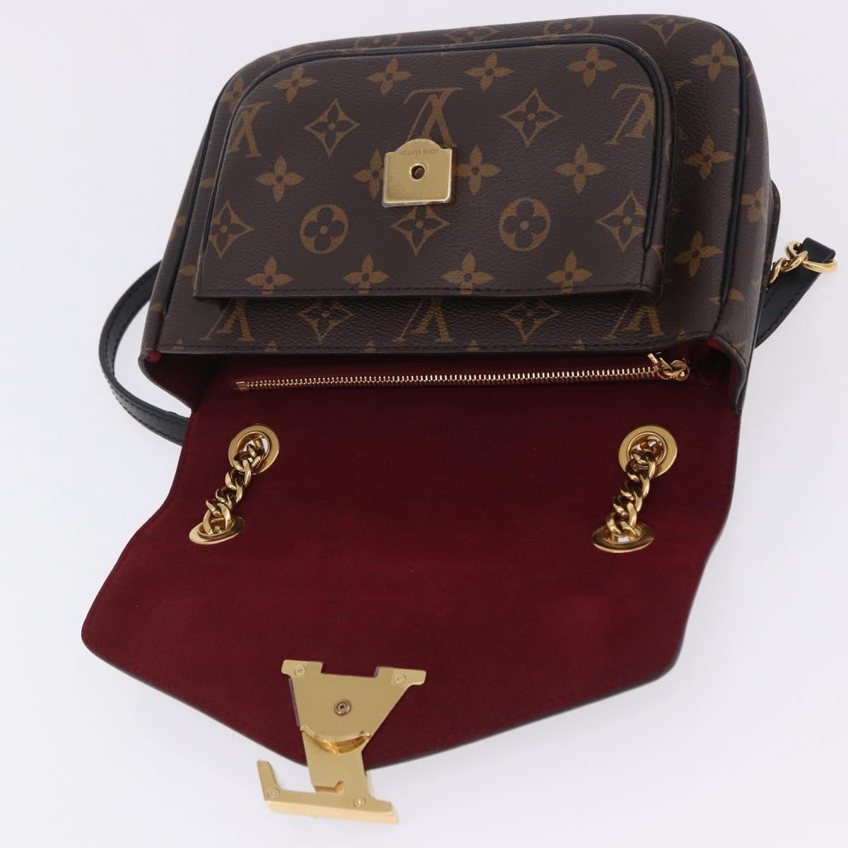 LOUIS VUITTON Monogram Passy Shoulder Bag M45592 LV Auth 201537SAM
