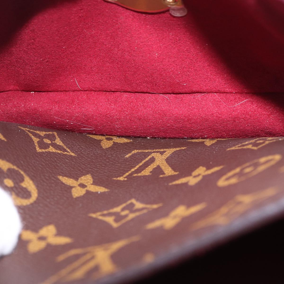 LOUIS VUITTON Monogram Passy Shoulder Bag M45592 LV Auth 201537SAM