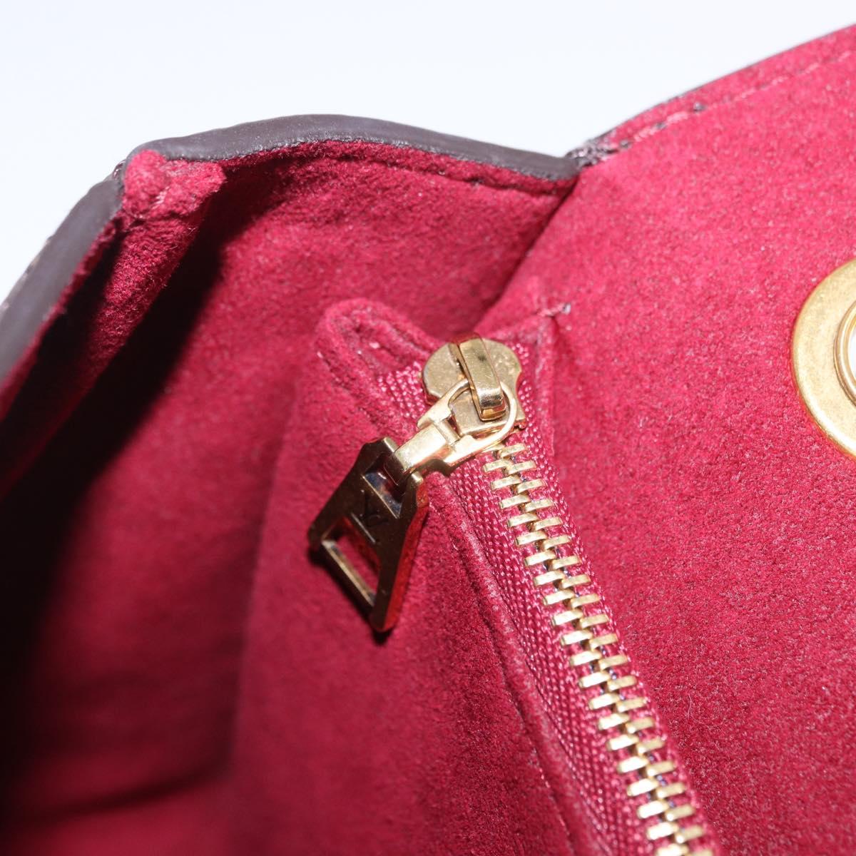 LOUIS VUITTON Monogram Passy Shoulder Bag M45592 LV Auth 201537SAM