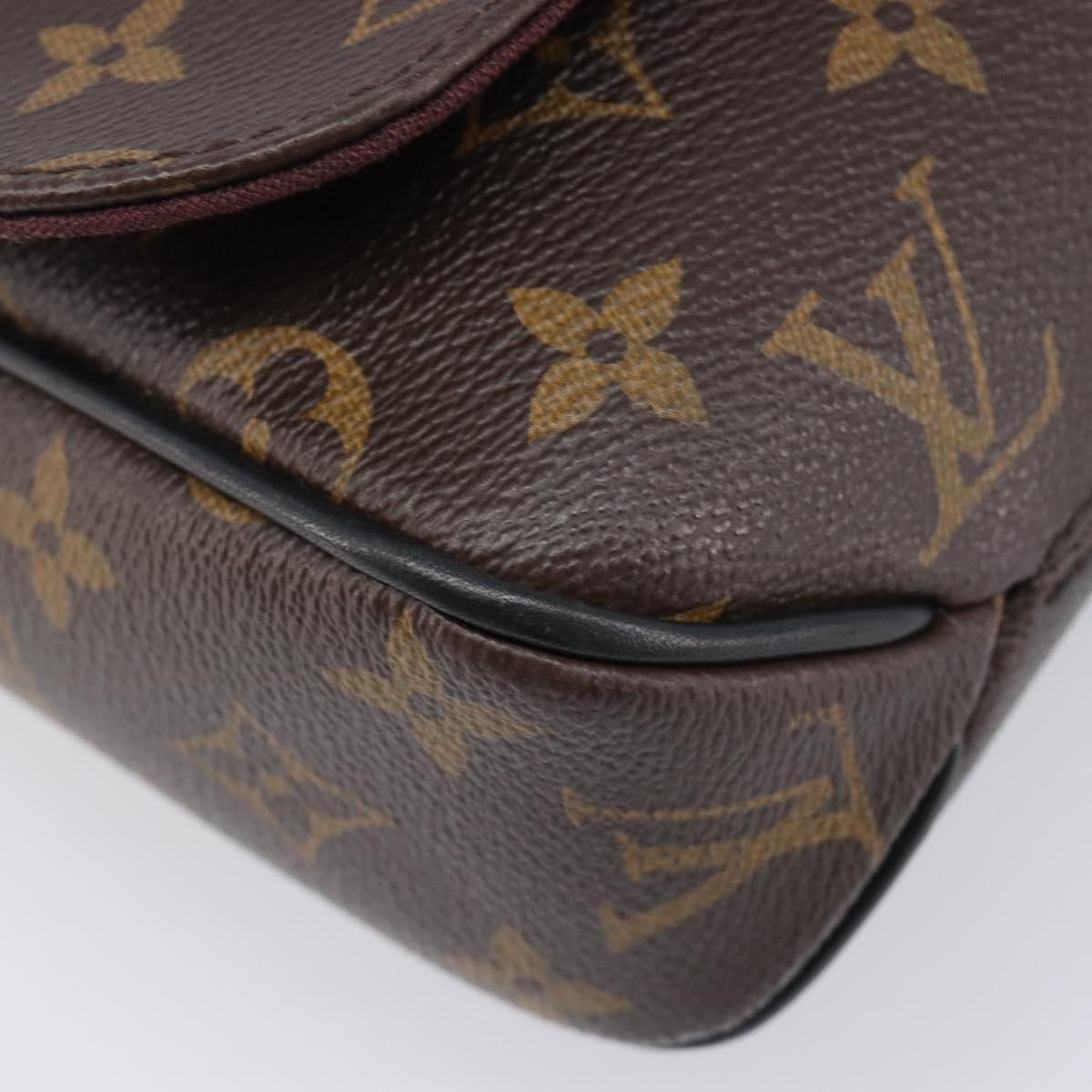 LOUIS VUITTON Monogram District PM Shoulder Bag M40935 LV Auth 201538V