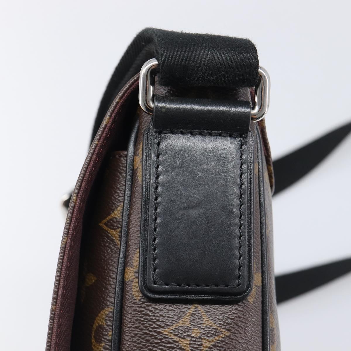 LOUIS VUITTON Monogram District PM Shoulder Bag M40935 LV Auth 201538V