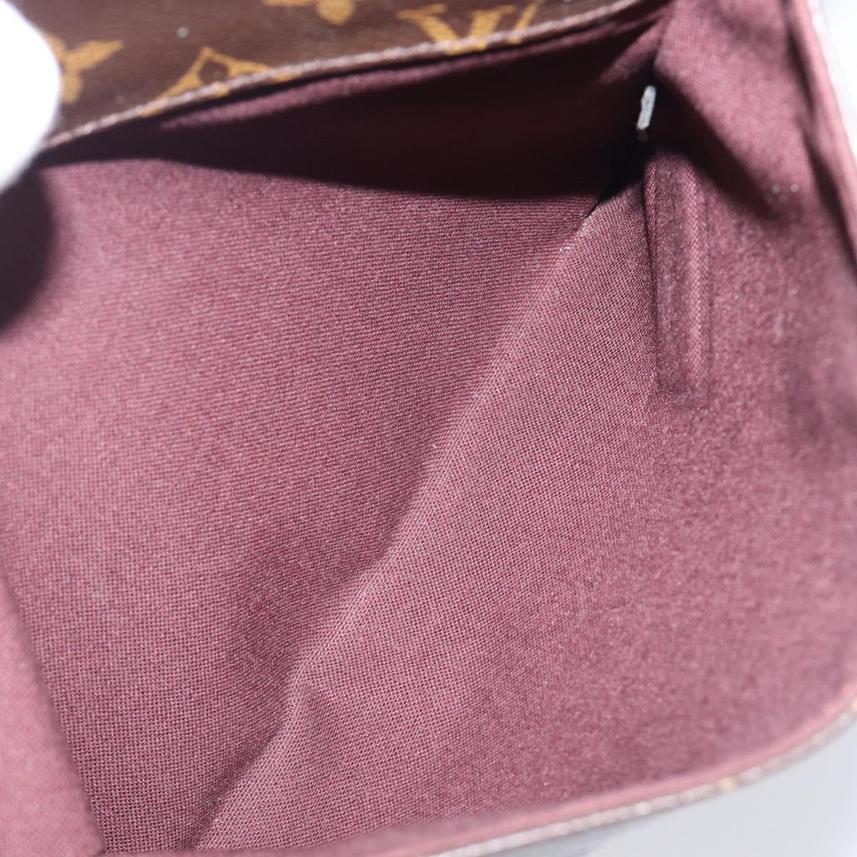 LOUIS VUITTON Monogram District PM Shoulder Bag M40935 LV Auth 201538V
