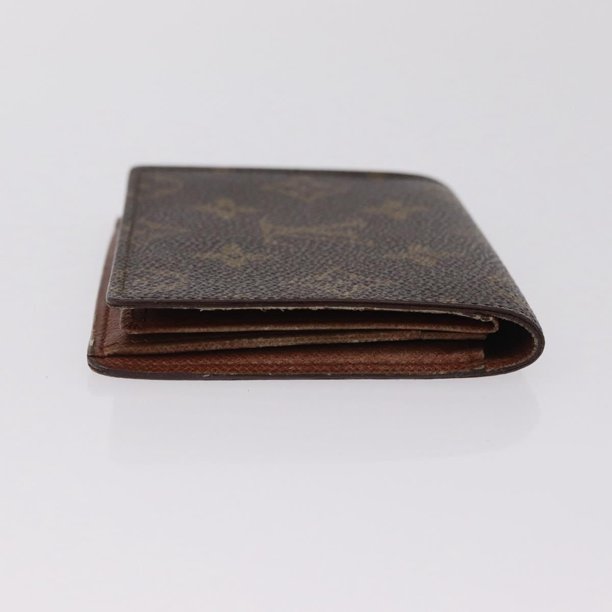 LOUIS VUITTON Monogram Anvelop Cult De Vuitto Card Case M62920 LV Auth 201553