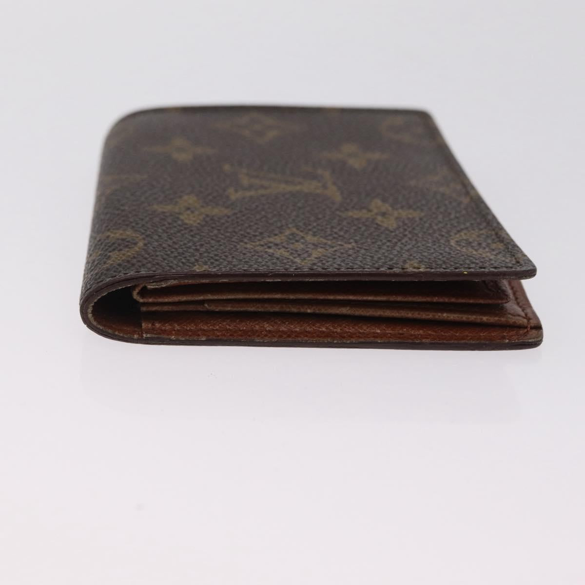 LOUIS VUITTON Monogram Anvelop Cult De Vuitto Card Case M62920 LV Auth 201553