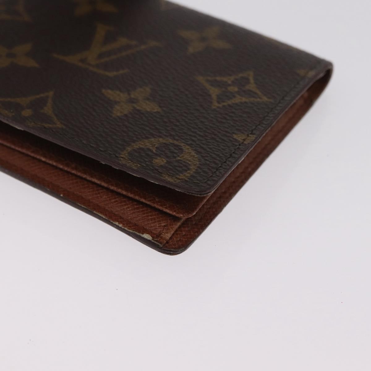 LOUIS VUITTON Monogram Anvelop Cult De Vuitto Card Case M62920 LV Auth 201553