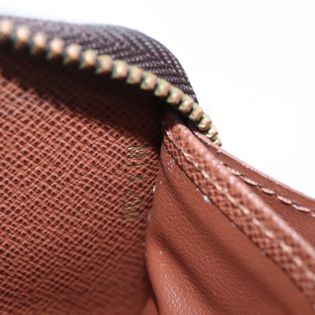 LOUIS VUITTON Monogram Zippy Wallet Long Wallet M60017 LV Auth 201556A