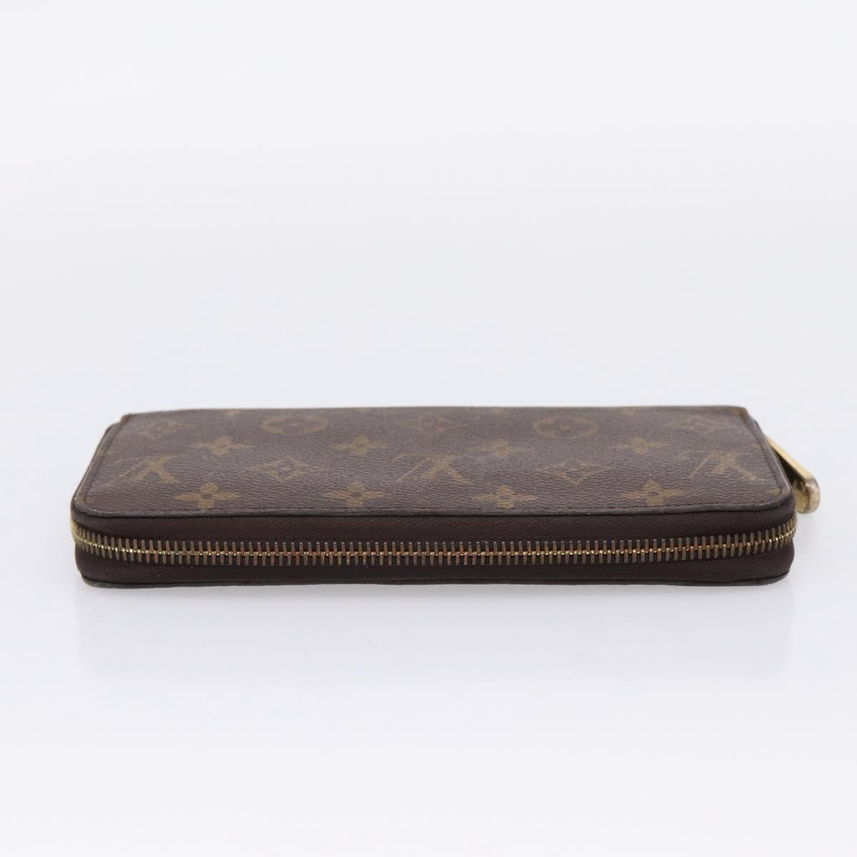 LOUIS VUITTON Monogram Zippy Wallet Long Wallet M60017 LV Auth 201556A
