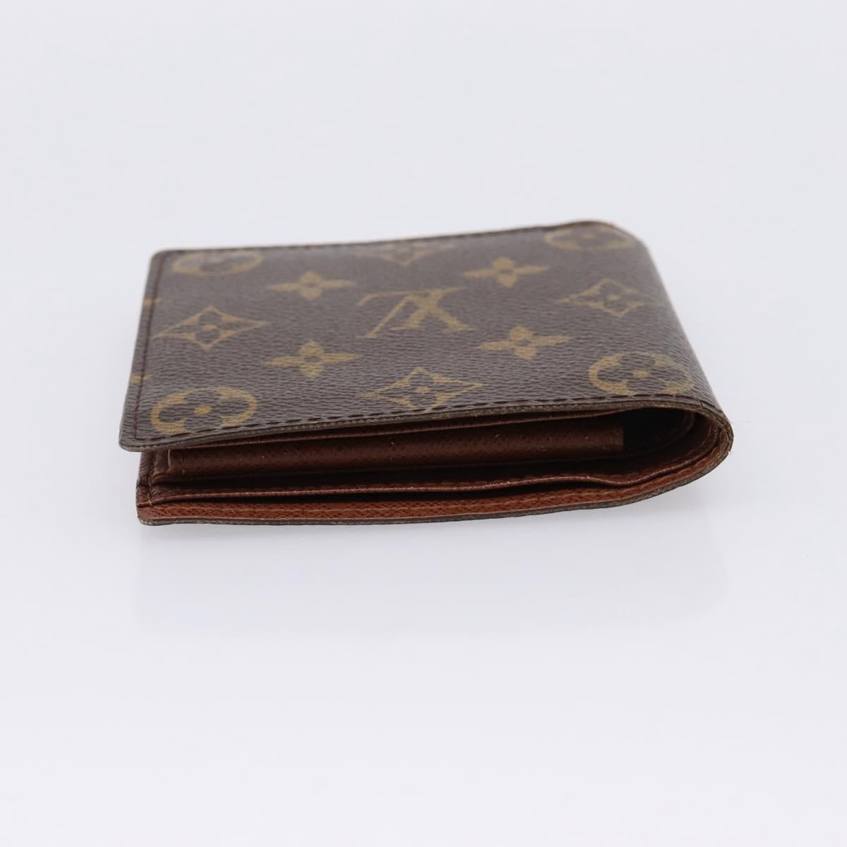 LOUIS VUITTON Monogram PortefeuilleMarco Bifold Wallet M61675 LV Auth 201558A