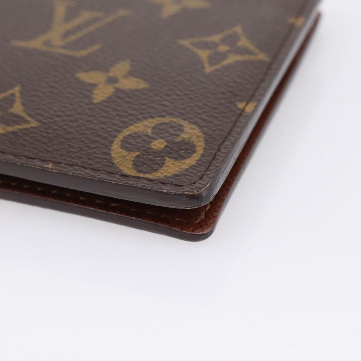 LOUIS VUITTON Monogram PortefeuilleMarco Bifold Wallet M61675 LV Auth 201558A