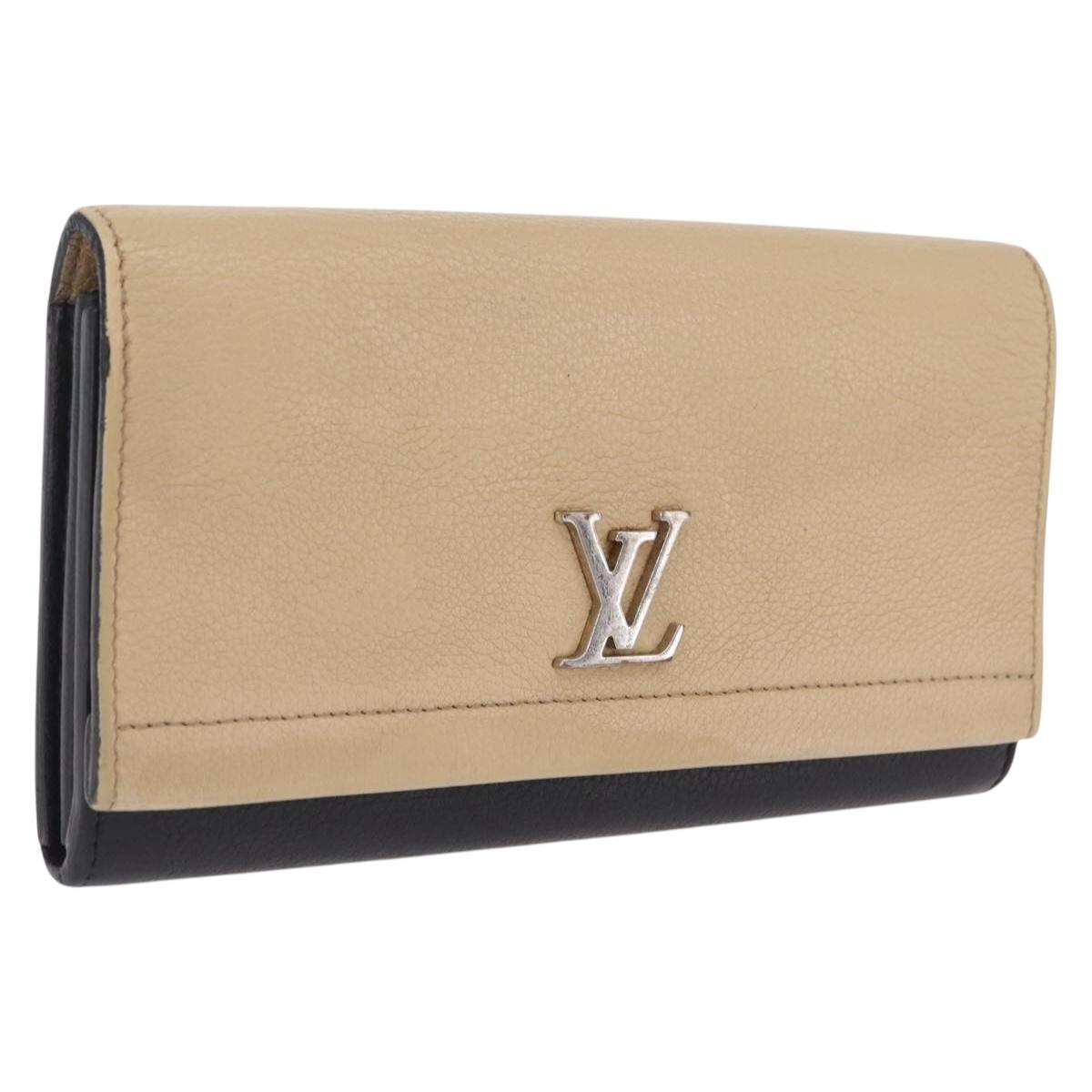 LOUIS VUITTON Portefeuille Rock Me II Wallet Calf Leather M62328 LV Auth 201567A