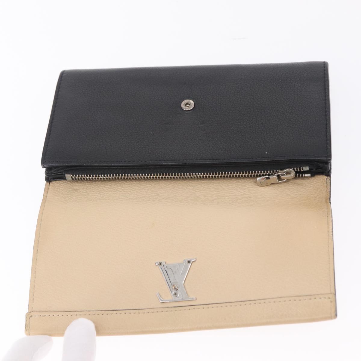 LOUIS VUITTON Portefeuille Rock Me II Wallet Calf Leather M62328 LV Auth 201567A