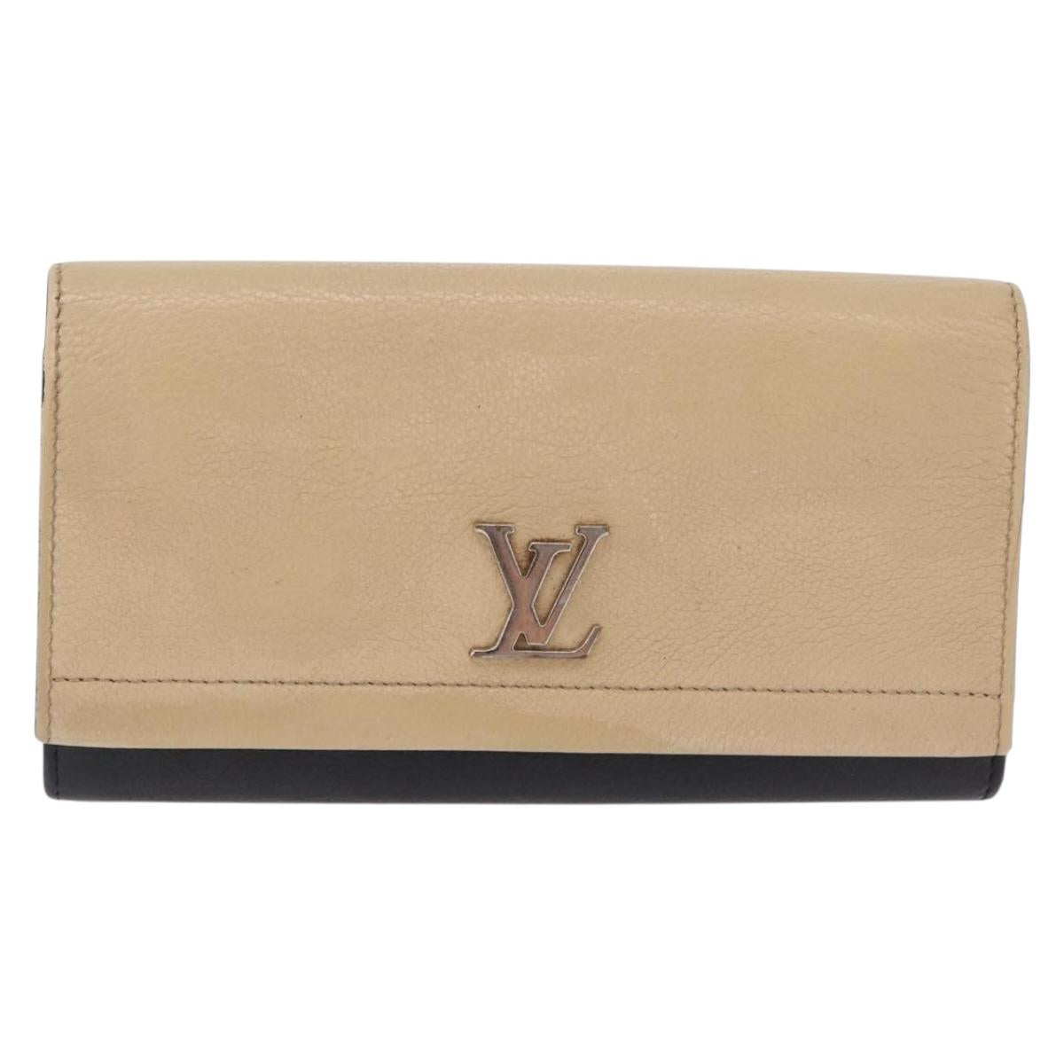 LOUIS VUITTON Portefeuille Rock Me II Wallet Calf Leather M62328 LV Auth 201567A