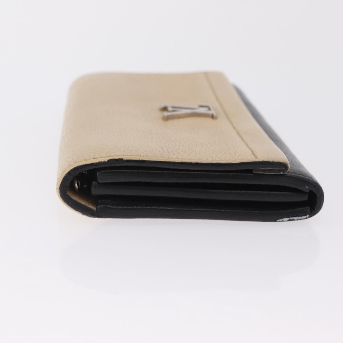 LOUIS VUITTON Portefeuille Rock Me II Wallet Calf Leather M62328 LV Auth 201567A