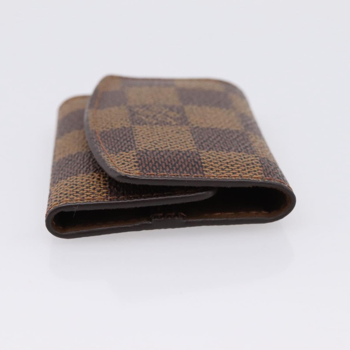 LOUIS VUITTON Damier Ebene Cuffs Cuff Case M64681 LV Auth 201569
