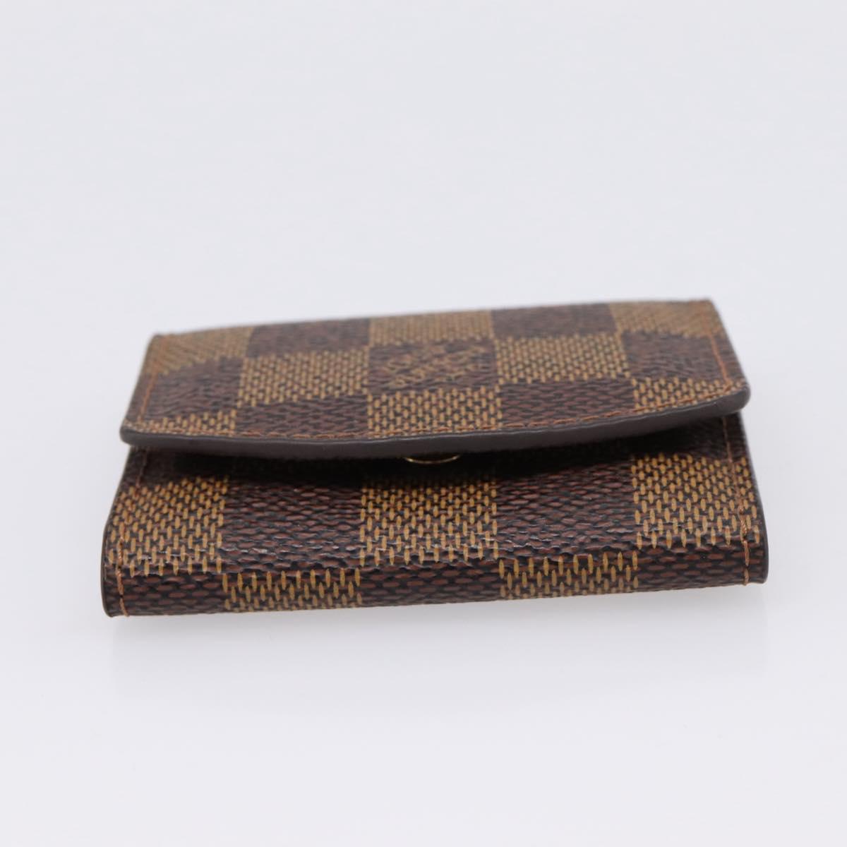 LOUIS VUITTON Damier Ebene Cuffs Cuff Case M64681 LV Auth 201569